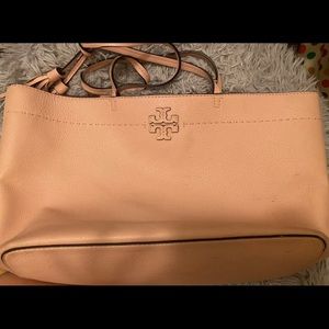 Tory Burch McGraw pink quartz